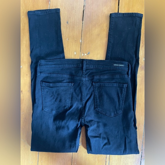 Citizens of Humanity Avedon Slick Skinny Leg black jeans size 32 / 12 - Picture 8 of 8